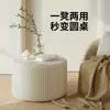 Banquito de Papel para Cambiar Zapatos de Dieciocho Piezas, Banco Plegable Transformable Retráctil Estilo Acordeón para Área de Invitados, Banquito Multifuncional para Entrada, Mueble Transformable
