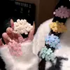 Presilhas de Cabelo Infantis Dopamine, Presilhas de Cabelo de Flor Doces e Fofas para Meninas, Presilhas Laterais de Flor de Cerejeira, Presilhas para Franja de Estudante