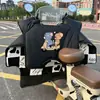 Funda de invierno cortavientos forrada de forro polar y engrosada para patinetes eléctricos, negra, duradera y resistente a las manchas, universalmente compatible, diseño elegante, cortavientos y resistente al frío