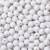 Cuentas Redondas Acrílicas de Color Sólido de 6-16 mm Material para Manualidades DIY de Niños Cuentas de Color Caramelo Cuentas Dispersas Venta al por Mayor