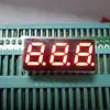 Tubo Digital de 3 Dígitos de 0,28 Polegadas, Display Digital Vermelho de Alto Brilho, Linha Única de 6 Pinos, Display Digital de Carcaça Alta de 11,5