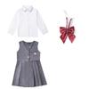 Roupa de Apresentação para Crianças do Ensino Fundamental e Médio, Roupa de Coro para a Temporada de Formatura, Uniforme de Turma do Jardim de Infância, Terno de Colete para Menino, Vestido para Menina