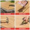 Mesas y Sillas de Exterior para Patio, Balcón, Madera Plástica para Exteriores Mesas y Sillas, Terraza de Cafetería Restaurante, Mesas y Sillas Impermeables de Ocio para Exteriores