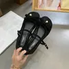 Zapatos Planos de Malla con Lunares y Lazo de Perlas Estilo Francés para Mujer, Verano 2026, Zapatos Mary Jane Cómodos con una Sola Correa
