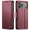 Adecuado para la Nueva Funda Antirrobo para Teléfono Móvil iPhone17 Funda de Cuero para Teléfono Móvil Samsung S24 Funda Protectora Plegable Apple 15
