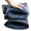 Cubierta de Manillar para Motocicleta Eléctrica con Terciopelo Engrosado Calentador de Scooter Nocturno con Tira Reflectante Guantes para Hombres y Mujeres