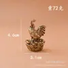Adornos Aromáticos de Yuanbao del Zodiaco de Latón Asiento Aromático para el Hogar Interior Dragón Tigre Serpiente del Zodiaco Artesanías Metálicas Creativas