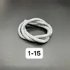 Serie Miu Cuerda Trenzada DIY de 5 mm Cuerda Redonda de Punto de Salto Colorida Cuerda para Bolso Intercolorido Ropa Cinturón Cuerda Sudadera Cordón para Zapatos
