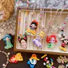 Colar Infantil com Pingente de Personagem de Desenho Animado Fofo, Acessório Decorativo Colorido com Contas para Meninas, Pingente Infantil Transparente