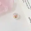 Chen Ming Cuentas de Meteorito Acrílico Dos Colores Luminoso Higo Cuentas Perforadas Cuentas Sueltas Joyería Hecha a Mano Material para Abalorios Accesorios