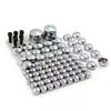 Adecuado para 20027-Motocicleta Harley Softail Tapa Decorativa Negra Galvanizada de Plástico ABS para Tornillo de Motor