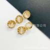 3076# [Botones metálicos de origen] Botones de diamantes metálicos con hebilla de camisa Botones decorativos de moda de primavera y verano