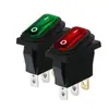 Precio al por mayor de fábrica Kcd1Kcd2Kcd3Kcd4F Interruptor basculante cuadrado impermeable de alta corriente con forma de barco