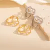 Estilo influencer lujo ligero exquisito moderno retro diamante brillante V-shaped ear cuff de alta gama diseño de nicho aretes de temperamento versátiles