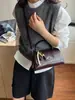 Bolso de Mano de Alta Gama para Mujer, Nuevo Bolso de Hombro Retro de Moda 2025, Bolso Cruzado para el Trabajo y el Trayecto, Bolso Cuadrado Pequeño