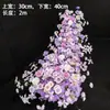 Soporte Grande de Flores Artificiales, Decoración Popular para Centros Comerciales, Accesorios para Montaje de Escena de Cascada de Flores, Soporte de Flores Artificiales