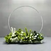 Arco de Marco Circular de Hierro para Bodas Más Vendido Transfronterizo Arco de Flores con Globo de un Solo Poste Decoración Popular para Escenario de Cumpleaños
