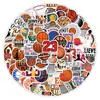 100 adesivos de grafite de desenho animado de basquete esportes transfronteiriços decorativos para capa de celular, notebook, bagagem atacado