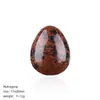 Ovo Pequeno em Forma de Ovo de Cristal Natural Transfronteiriço Páscoa Ágata Pássaro Esculpido Ovo de Pássaro Forma de Pedra Bruta Ornamento de Mão Ovo de Jade