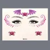 Colorido Lindo Mariposa Niños Niñas Rendimiento Pegatinas Pintura Facial Mariposa Soñadora Pegatinas Tatuaje Esquinas de los Ojos