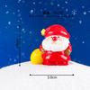 Micropaisaje transfronterizo, Papá Noel creativo, muñeco de nieve, bola de cristal, decoración, accesorios, adornos pequeños de escritorio