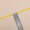 Correa de hombro para mascotas de 0,5 cm, colorida, borde ondulado curvo, correa tejida, accesorios de ropa hechos a mano, DIY