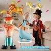 Parque de Diversões Desenho Animado Palhaço de Ar Leão Marinho Animal Balão Arranjo de Aniversário Decoração Balão Feira Noturna Barraca de Parque Venda Quente