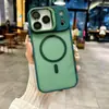 Funda para Teléfono Móvil Adecuada para Iphone17Promax Piel Mate Succión Magnética Soporte para Lente Apple 17 Funda Protectora Anticaídas