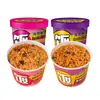 Arroz misto barril não cozido arroz fermentado caixa inteira atacado sabor cogumelo e carne arroz bolha almoço e jantar instantâneo preguiçoso fast food