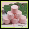 Botella de plástico rosa de 50g con tapa interior, botella para crema facial, mascarilla facial, botella de plástico de 50ml, botella para cera, botella de boca ancha, frasco para mascarilla capilar