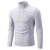 Outono e inverno de 2023 roupas masculinas transfronteiriças tamanho plus size suéter básico com torção suéter casual de gola redonda blusa de base suéter de puxar