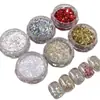 Decorações para Nail Art Coração Onda Glitter Ins Celebridade da Internet Item Quente Super Brilhante Mini 1mm Coração Estrela Glitter Adesivos para Unhas