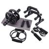 Suministro de comercio exterior traje combinado de rueda abdominal saludable para flexiones rueda abdominal multifuncional dispositivo de entrenamiento integral set de fitness de siete piezas
