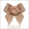 28 Cores Rosa Borboleta de 3 Pontos 8D11La Aposentadoria de Yao Ming Decoração Floral Artesanato Caixa de Presente Decoração de Roupas Borboleta Amarrada à Mão