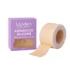 O Adesivo de Manutenção de Silicone Laniska é leve e adere para suavizar suavemente marcas novas e antigas para melhorar a aparência dos cuidados com a pele