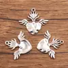 31 Tipos de Acessórios para Joias DIY Pingentes de Halloween Charms de Coração Caveira Acessórios para Bolsas e Roupas