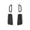 Adecuado para 20-24 Rav4 Patrón de Fibra de Carbono Interior Tira Decorativa de Control Central Marco de la Palanca Panel de Interruptores de Vidrio Volante