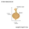 Pulseira Ins Cubo de Açúcar Esmalte de Aço Inoxidável Zircônia Peixe Pequeno Colorido Moda Versátil Joia Banhada a Ouro Real 18K