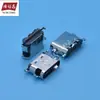 Terminal USB3.1 TIPO C 14p Placa de montaje Hembra TIPO C Asiento Hembra 3.1 Placa de montaje Base Hembra 14p TIPO de Placa de Montaje