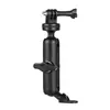 Suporte para Gravador de Condução de Motocicleta Suporte Fixo para Câmera Esportiva Suporte para Gimbal Suporte de Câmera de Liga de Alumínio para Carro