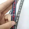 1,2cm Estilo Étnico Colorido Poliéster Jacquard Losango Fita Retrô Decoração de Casa Cinto para Bagagem Moda para Roupas
