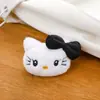 Peluche Dibujo Chirriante Hello Kitty Colgante Rubí Regalo para Amigos Regalo Escolar Cadena de Cuentas para Mochila Colgante