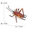 Simulación transfronteriza modelo de animal insecto de PVC sólido adornos para pastel de mesa de arena juguetes cognitivos de iluminación para la primera infancia