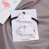 Estilo Coreano Estilo Nacional Popular Panda Conejo Oso Marrón Banda Elástica Pinza de Pico de Pato Pinza para el Cabello Creativa Versátil Set de Accesorios para el Cabello Venta al por Mayor