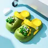 Tamancos de Desenho Animado de Verão para Crianças, Sandálias Macias para Casa e Interior para Crianças, Sapatos de Praia Antiderrapantes para Bebês