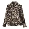 Camisa Feminina Reta Estampa de Veado Elegante e Fashionável Nova 2026 Estilo Europeu e Americano Transfronteiriço 3708586