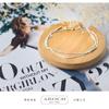 Tornozeleira de Prata S925 Feminina Fashion Simples de Uma Palavra Bastão Redondo Tornozeleira Mori Artística de Camada Dupla Joias Femininas S0784
