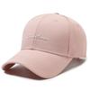 Gorra de béisbol de primavera y otoño para hombre, moderna gorra con letras pequeñas, estilo coreano, para mujer, ideal para combinar con todo, para exteriores y con protección solar.
