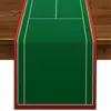 Amazon Transfronterizo Temu Runner de Mesa con Tema de Golf Clubes Verdes Decoración de Mesa de Campo de Golf Fiesta