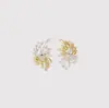 Aretes de Fuegos Artificiales con Aretes de Circonita, Modernos, Ligeros, de Lujo y de Alta Gama, Aretes de Diseñador de Nicho, Versátiles para el Uso Diario